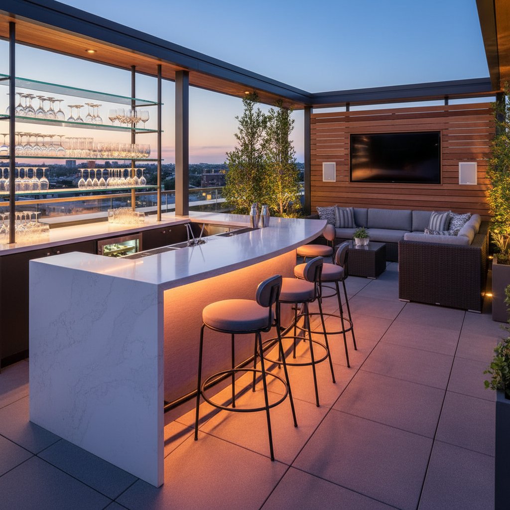 Penthouse Entertainment Deck